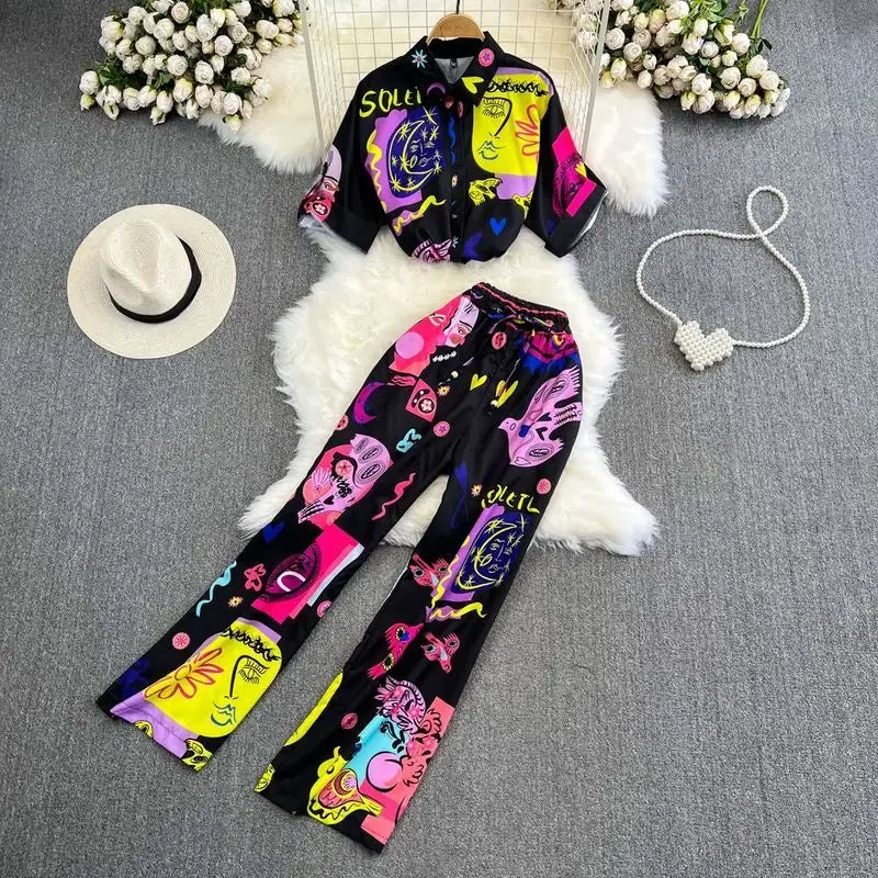 Korean-fashion-suit-women-casual-loose-graffiti-print-imitation-silk-shirt-twopiece-set-high-waist-wide_e297b5e1-f530-44bc-9edf-1a9076afc396.webp