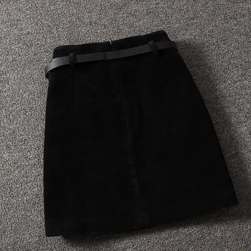 Kaylee - Vintage Corduroy Minirok