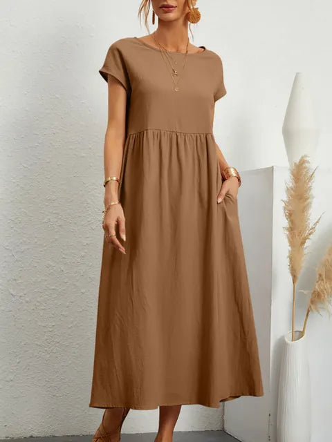 Isabel - Vintage Casual Lange Jurk