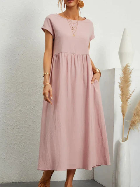 Isabel - Vintage Casual Lange Jurk